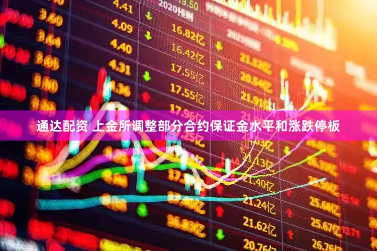 通达配资 上金所调整部分合约保证金水平和涨跌停板
